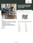 Lancaster Table & Seating 3493636GYB4B Specsheet Lancaster Table & Seating 3493636GYB4B Specsheet