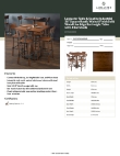 Lancaster Table & Seating 3493636WAB4B Specsheet Lancaster Table & Seating 3493636WAB4B Specsheet