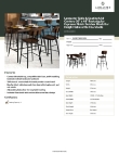 Lancaster Table & Seating 349B3048ESM4 Specsheet