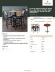 Lancaster Table & Seating 349B30RTWOSU Specsheet Lancaster Table & Seating 349B30RTWOSU Specsheet