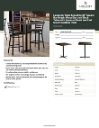 Lancaster Table & Seating 349B3636ESXB Specsheet Lancaster Table & Seating 349B3636ESXB Specsheet