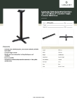 Lancaster Table & Seating 349C22S3C Specsheet