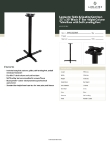 Lancaster Table & Seating 349C3023BLF Specsheet