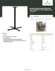 Lancaster Table & Seating 349C30S3B Specsheet