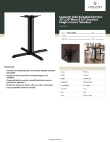 Lancaster Table & Seating 349C30S4S Specsheet