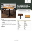 Lancaster Table & Seating 349C30SW222S Specsheet
