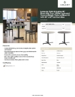 Lancaster Table & Seating 349C36RG303S Specsheet Lancaster Table & Seating 349C36RG303S Specsheet