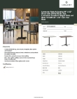 Lancaster Table & Seating 349C422B223S Specsheet Lancaster Table & Seating 349C422B223S Specsheet