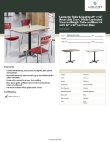 Lancaster Table & Seating 349C422G223S Specsheet