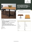 Lancaster Table & Seating 349C422W223S Specsheet