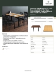 Lancaster Table & Seating 349C483W522S Specsheet