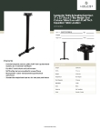 Lancaster Table & Seating 349C5223BEQ Specsheet