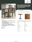 Lancaster Table & Seating 349D2424VINX Specsheet Lancaster Table & Seating 349D2424VINX Specsheet
