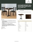 Lancaster Table & Seating 349D2430ESXB Specsheet Lancaster Table & Seating 349D2430ESXB Specsheet