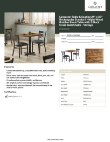 Lancaster Table & Seating 349D2430VXBK Specsheet