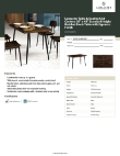 Lancaster Table & Seating 349D3048ESMC Specsheet Lancaster Table & Seating 349D3048ESMC Specsheet