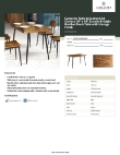 Lancaster Table & Seating 349D3048VNMC Specsheet Lancaster Table & Seating 349D3048VNMC Specsheet