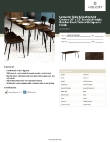 Lancaster Table & Seating 349D3072ESMC Specsheet