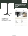 Lancaster Table & Seating 349S33S3BLF Specsheet Lancaster Table & Seating 349S33S3BLF Specsheet