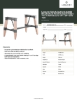 Lancaster Table & Seating 349TB60WHT30 Specsheet