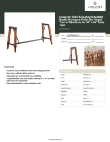 Lancaster Table & Seating 349TB96MAH37 Specsheet