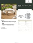Lancaster Table & Seating 384PIC48SQ Specsheet