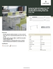 Lancaster Table & Seating 384TBL1896 Specsheet
