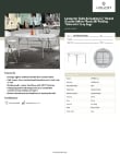 Lancaster Table & Seating 384TBL60RNDBF Specsheet