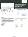 Lancaster Table & Seating 384Y72304KIT Specsheet