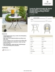 Lancaster Table & Seating 384YCZ32RND Specsheet