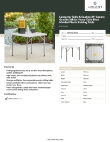 Lancaster Table & Seating 384YCZ34SQ Specsheet