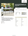 Lancaster Table & Seating 384YCZ4824 Specsheet