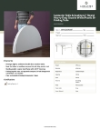 Lancaster Table & Seating 384YCZ60RDBF Specsheet