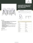 Lancaster Table & Seating 384YCZ728KIT Specsheet Lancaster Table & Seating 384YCZ728KIT Specsheet