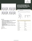 Lancaster Table & Seating 384YCZ728KT4 Specsheet