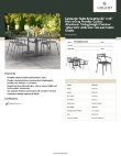 Lancaster Table & Seating 4273248DUA4G Specsheet Lancaster Table & Seating 4273248DUA4G Specsheet