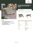 Lancaster Table & Seating 427ADKFRGR Specsheet Lancaster Table & Seating 427ADKFRGR Specsheet