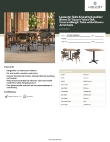 Lancaster Table & Seating 427BA36SBNYO Specsheet Lancaster Table & Seating 427BA36SBNYO Specsheet