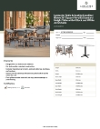 Lancaster Table & Seating 427BA36SBWVE Specsheet Lancaster Table & Seating 427BA36SBWVE Specsheet