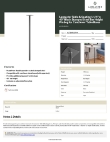 Lancaster Table & Seating 427BARSSPIN Specsheet