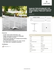 Lancaster Table & Seating 427BAU3232WH Specsheet Lancaster Table & Seating 427BAU3232WH Specsheet