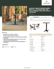 Lancaster Table & Seating 427BS32RBNYO Specsheet Lancaster Table & Seating 427BS32RBNYO Specsheet