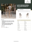 Lancaster Table & Seating 427BSRTBSBWB Specsheet