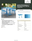 Lancaster Table & Seating 427CAU3248BL Specsheet Lancaster Table & Seating 427CAU3248BL Specsheet