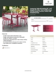 Lancaster Table & Seating 427CAU3248SG Specsheet Lancaster Table & Seating 427CAU3248SG Specsheet