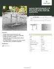 Lancaster Table & Seating 427CAU3248SL Specsheet Lancaster Table & Seating 427CAU3248SL Specsheet