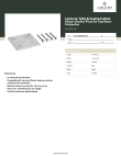 Lancaster Table & Seating 427CLBASEANC Specsheet Lancaster Table & Seating 427CLBASEANC Specsheet