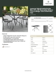 Lancaster Table & Seating 427CMSM3048B Specsheet