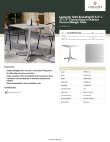 Lancaster Table & Seating 427DTBCHR2727 Specsheet
