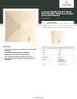 Lancaster Table & Seating 427NUMCAS9SD Specsheet